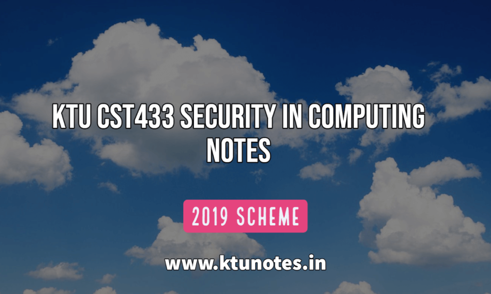 comprehensive course work ktu 2019 scheme notes