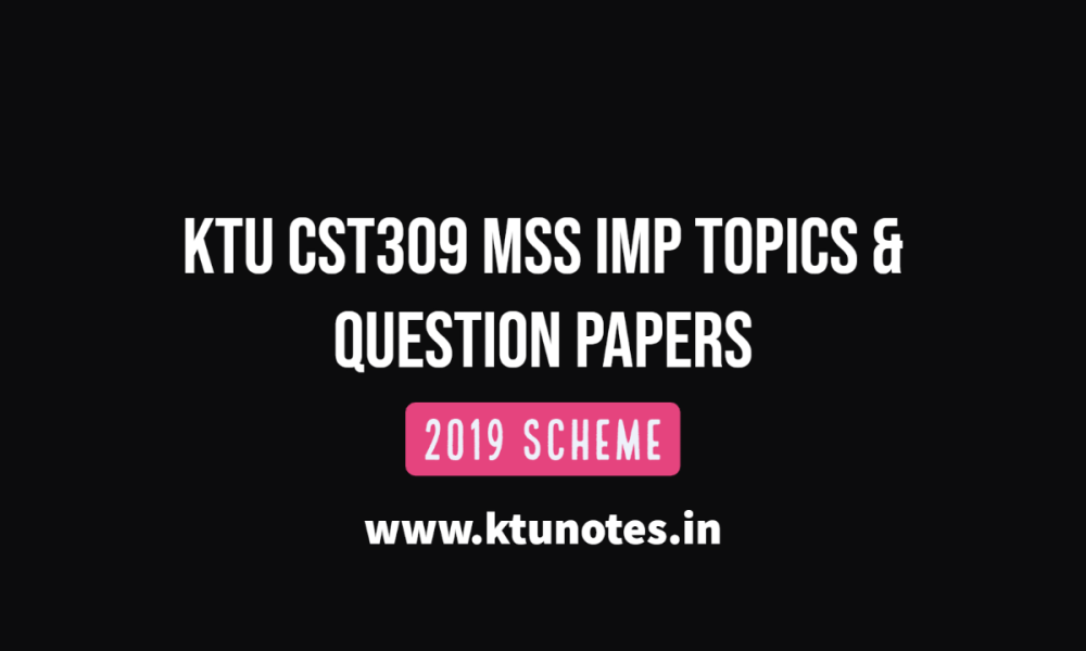 KTU CST401 Artificial Intelligence Solved Exam Papers